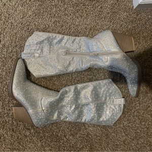 Sparkly bling cowboy boots